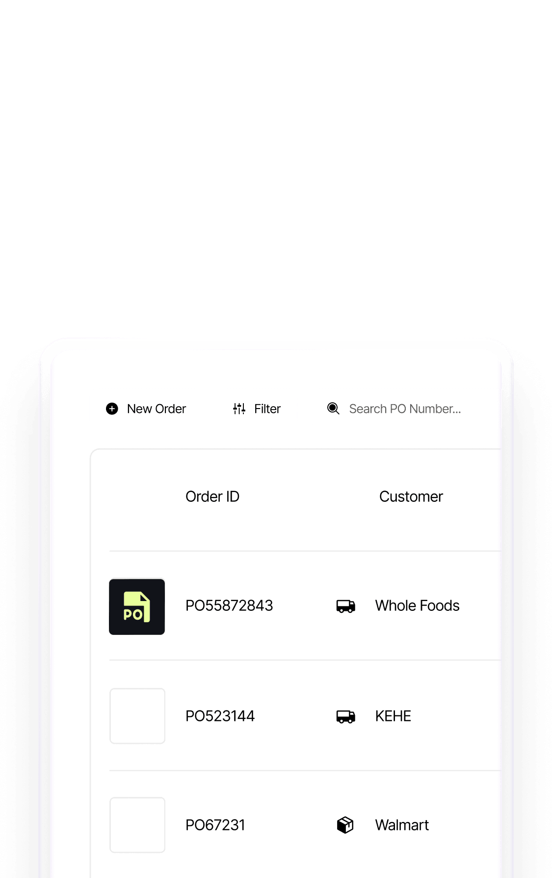 User Interface Background